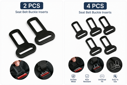 Dog Seat Belt Clip Adapters – Car Leash Safety Restraint