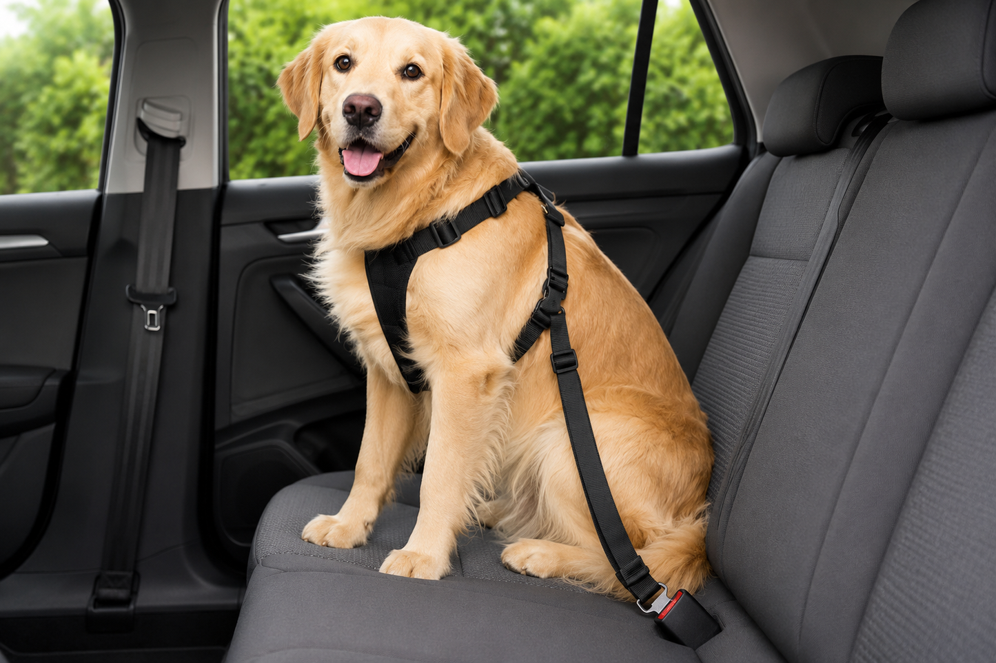 Dog Seat Belt Clip Adapters – Car Leash Safety Restraint